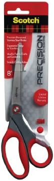 Scotch Precision Bent 8 Inch Scissor, 6 Pack by ScotchBrand