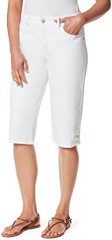 Gloria Vanderbilt Women's Kaia Side Button Skimmer Short by GloriaVanderbilt