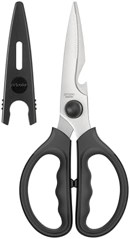 Artaste 8 Inch Utility Shears, Heavy Duty Kitchen Scissors - Image 3