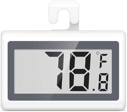 AMIR Upgraded Digital Refrigerator Thermometer, Fridge Freezer Thermometer by AMIR