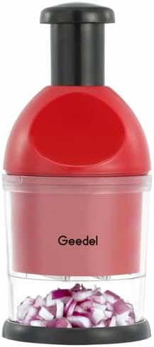 Geedel Food Chopper, Dishwasher Safe Slap Onion Cutter by Geedel