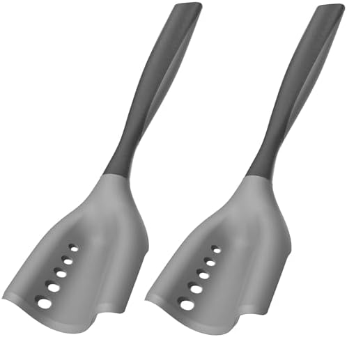 2Pack Meat Chopper Mincing Spatula, Silicone Grinder by PGYARD