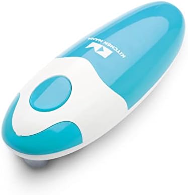 Kitchen Mama Auto Electric Can Opener, Battery Operated, Sky Blue by KitchenMama