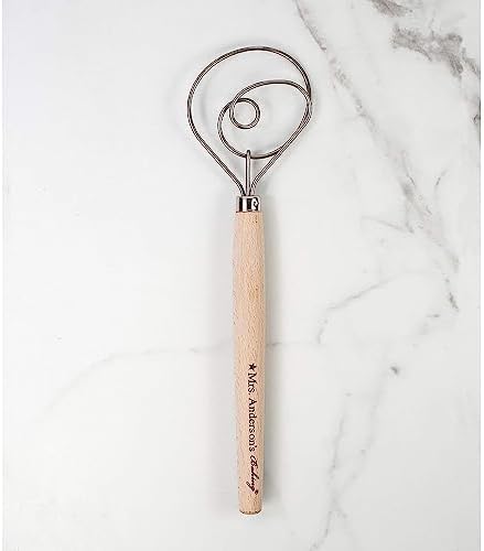 Mrs. Anderson's Baking Dough Whisk, Single-Loop, 12 Inch, 18/8 Stainless Steel - Image 2