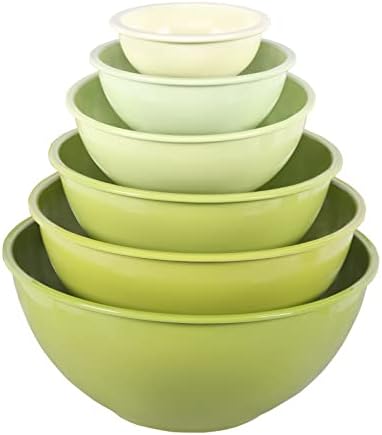 Melamine Mixing Bowls with Lids by LOK-OSEMILE