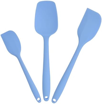 Silicone Spatulas Heat Resistant, Food Grade Rubber Spatula by Specializinginpetsupplies