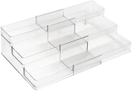 Dial Industries 3 Tier Expandable Kitchen Cabinet Shelf Organizer by DialIndustries