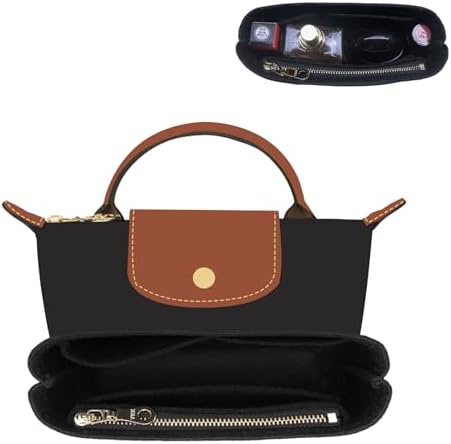 Felt Purse Organizer Insert for Longchamp Le Pliage XS Pouch by OAIKOR