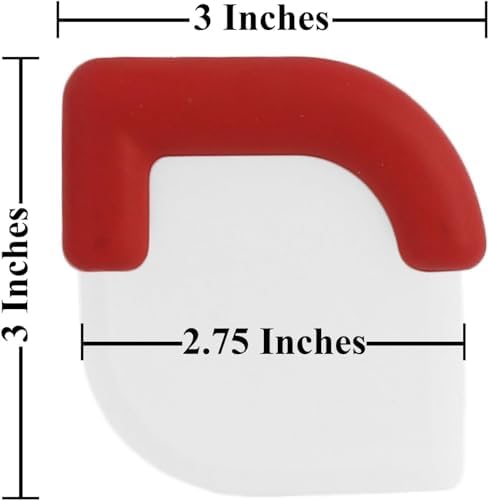 Black Duck Brand Premium Nylon Pan Skillet Dish Scraper, Cake & Dough Scraper - Image 3