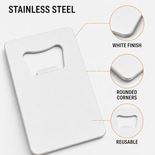 QTLCOHD 60 Pack Credit Card Bottle Opener - Image 4