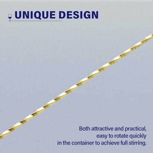 Briout Bar Spoon Cocktail Mixing Stirrers, 12” - Image 4