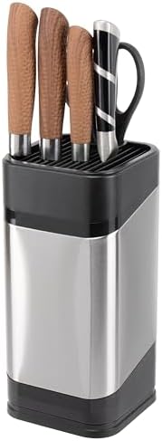 RedCall Kitchen Knife Holder, Stainless Steel Universal Knife Block by RedCall