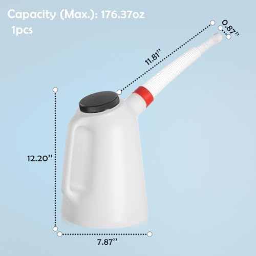 WHJY Plastic Oil Measuring Container - Image 2