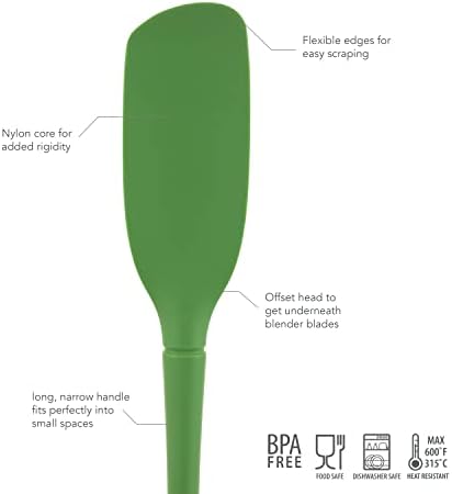 Tovolo Flex-Core Long Silicone Blender Spatula Smoothies Blended Cocktails - Image 2