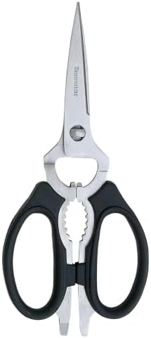 Messermeister 8-Inch Take-Apart Kitchen Scissors, Nut Cracker, Jar Lid by Messermeister