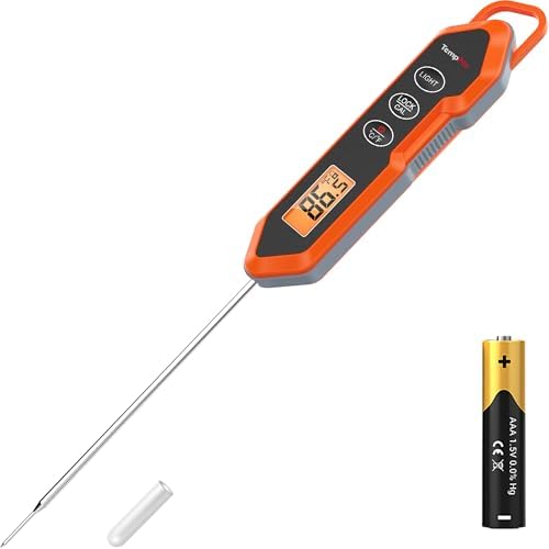 TempPro TempSwift Waterproof Instant Read Meat Thermometer by TempPro