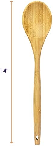 Totally Bamboo Mixing Spoon Bamboo Cooking Utensil - Image 5