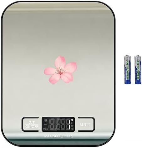 Digital Shipping Scale, Stainless Steel Panel, Accurate Portable Postal Scale by Selegere