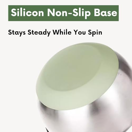 Stainless Steel Salad Spinner - Image 6