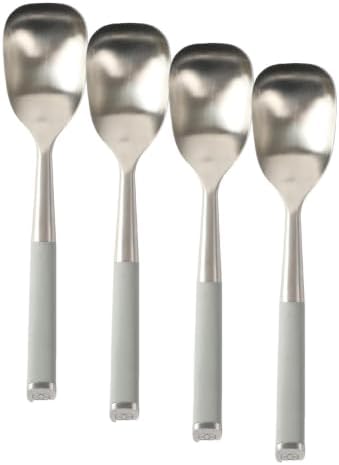 Calphalon Edge Cooking Utensil Spoon, Stainless Steel Kitchen Spoonwith Heat by Calphalon