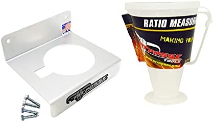 Pit Posse PP3346 Ratio Measuring Cup w/Lid And Aluminum Caddie Combo- - Image 6