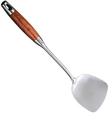Chinese Wok Spatula, 304 Stainless Steel, by GXONEHomeKitchen