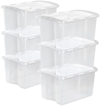 Sterilite 6-Pack Stackable Storage Bin by Sterilite