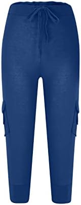 Cargo Capris for Women Casual Summer 2026 Plus Size Capri Pants Lightweight - Image 4