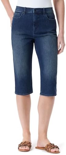 Gloria Vanderbilt Women's Amanda High Rise Skimmer Short Petite by GloriaVanderbilt