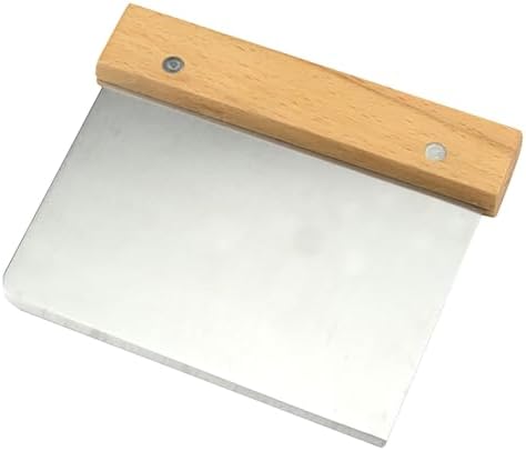 Cream Scraper, 5 Inch x 4.5 Inch Stainless Steel by YIKANGHENG