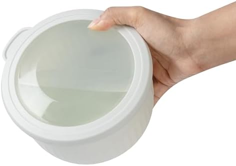 COOK WITH COLOR Prep Bowls with Lids- Wide and Deep Nesting Plastic Small - Image 3