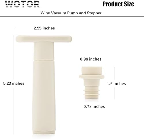 WOTOR Wine Saver Vacuum Pump - Image 6