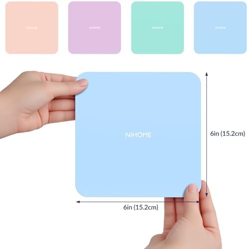 NiHome Silicone Jar Opener Gripper Pads, 6 In - Image 3