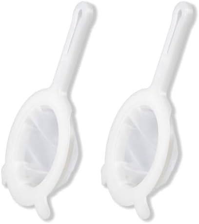 2 Pack 120 Micron Fine Mesh Strainer, Nylon and Plastic Fine Mesh Sieve by Unknown