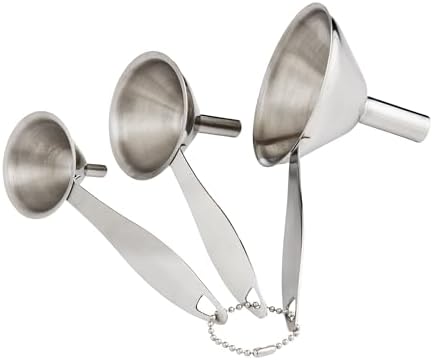 HIC Kitchen Condiment Funnels by HIC