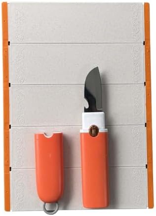 5-in-1 Small Cutting Board Set, Outdoor Portable Peeling Fruit Potato Peeler by Unknown