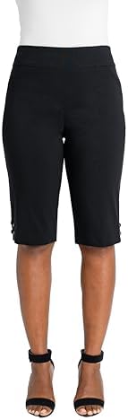 Briggs New York Women's Pull on Lace Up Hem Skimmer by BriggsNewYorkWomensBottoms