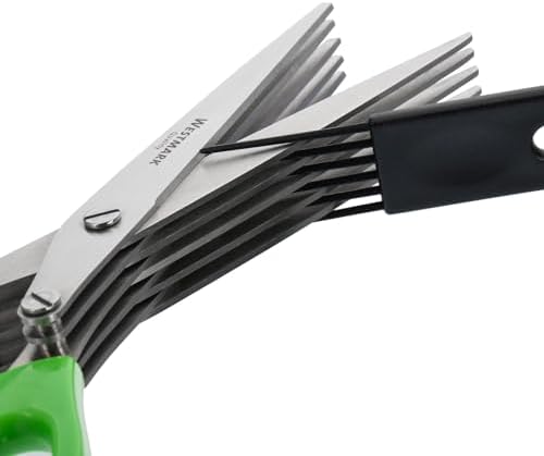 Westmark Germany Stainless Steel 5-Blade Herb Scissors - Image 4