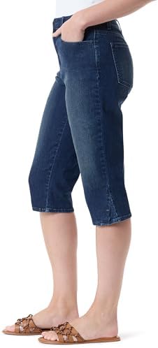 Gloria Vanderbilt Women's Amanda High Rise Skimmer Short Petite - Image 3