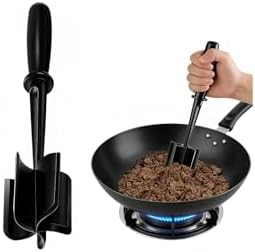 Meat Chopper, Hamburger Grinder, Premium Heat Resistant Masher by Unknown