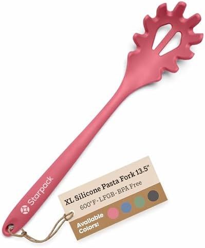 Starpack XL Premium Silicone Pasta Fork by StarpackHome