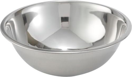 Stainless Steel Mixing Bowl 8 Quart Large Kitchen Prep Bowl by Unknown