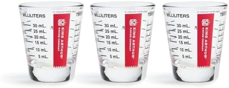 King Arthur Baking Company Mini Measure Multi-Purpose Shot Glass, Heavyweight by Unknown