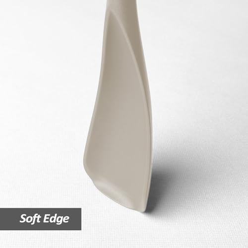 Vovoly Cooking Spoons, Nonstick Silicone Spatula Spoon - Image 5