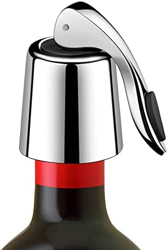 Wine Stopper with Airtight Seal to Keep Wine Fresh, Easy Press-to-Seal by ERHIRY