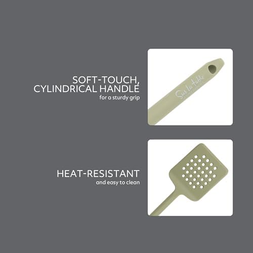 Sur La Table Kitchen Essential Mealcraft Silicone Slotted Turner - Image 4