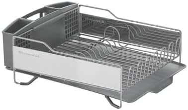 KitchenAid Large Capacity Full Size Rust Resistant Dish Rack - Image 6