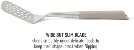 Calphalon Slotted Turner, Kitchen Flipping Spatula, Slotted Spatula, Stainless - Image 4