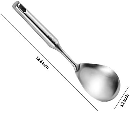 Large Serving & Cooking Spoon, for Cooking and Buffets, 304 Stainless Steel - Image 2