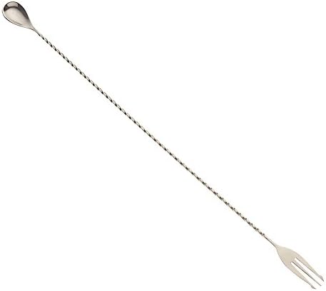 Barfly Fork Bar Spoon, End 19 5/8", Stainless Steel by BarflybyMercer